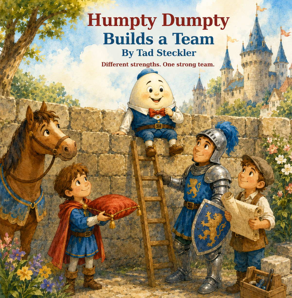 Cover of Humpty Dumpty Builds A Team